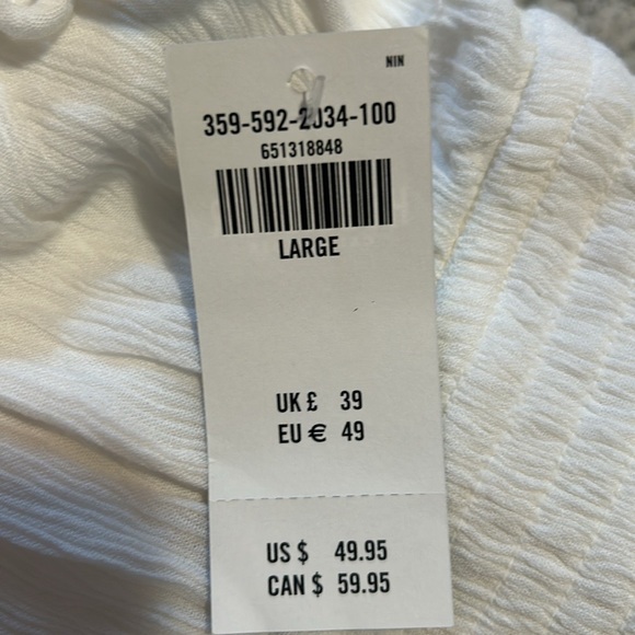 White Hollister dress - Picture 3 of 3